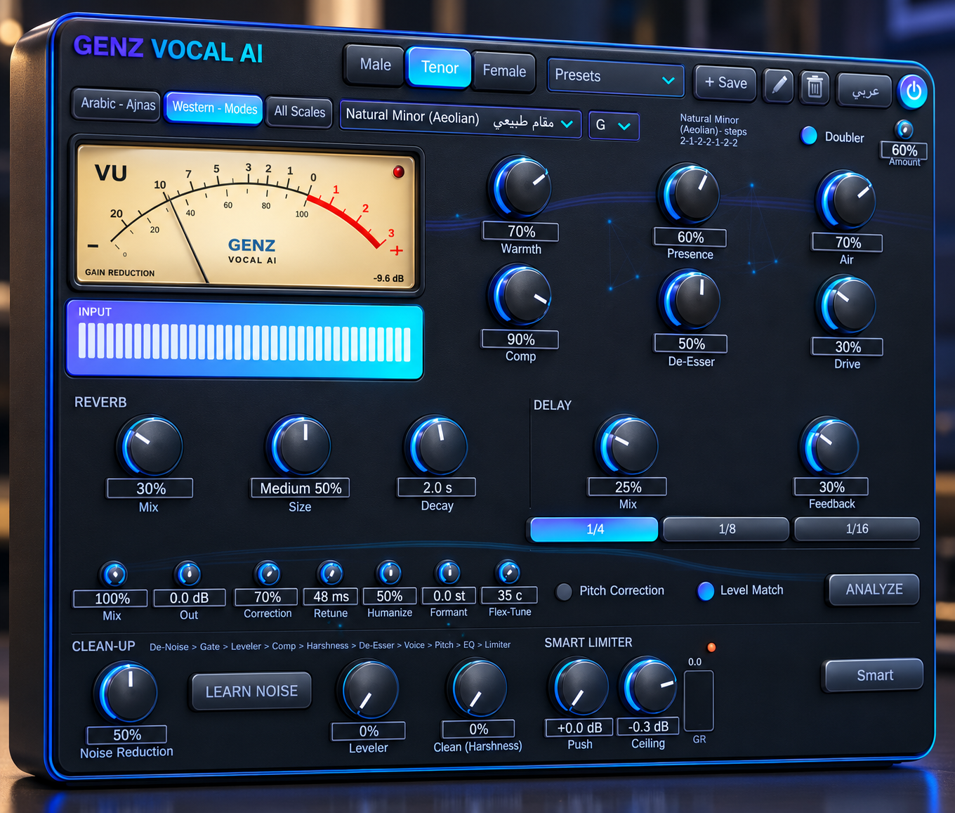 GENZ Vocal AI plugin